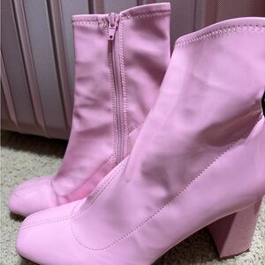 Steve Madden Light Pink Heeled Boots